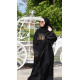 İTHAL ABAYA TAŞ DETAYLI