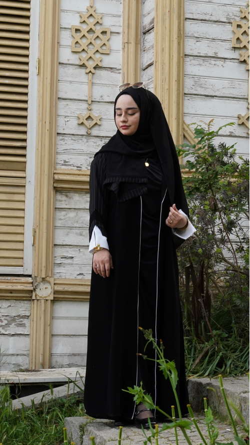 İTHAL ÇİZGİLİ ABAYA İTHAL ÇİZGİLİ ABAYA