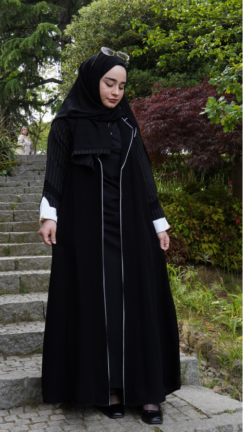 İTHAL ÇİZGİLİ ABAYA İTHAL ÇİZGİLİ ABAYA