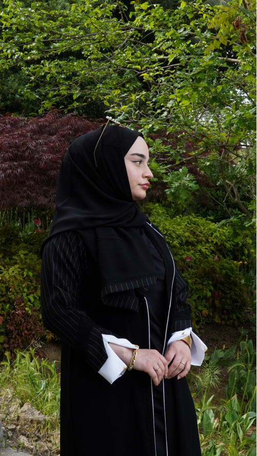 İTHAL ÇİZGİLİ ABAYA İTHAL ÇİZGİLİ ABAYA