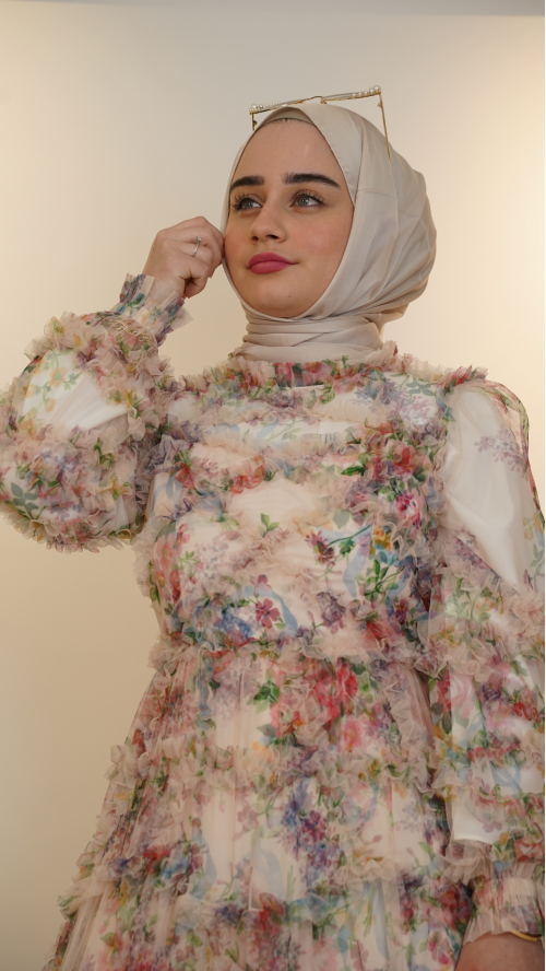 İTHAL DESENLİ ELBİSE İTHAL DESENLİ ELBİSE